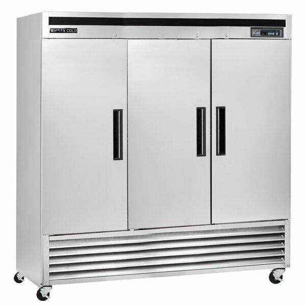 Maxx Cold Reach-In Freezer, Triple Door, Bottom Mount 66.7 CUFT MCF-72FD